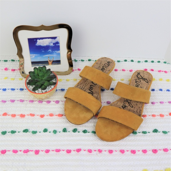 Sam Edelman Shoes - Sam Edelman Lanelle Suede Sandals Size 9.5